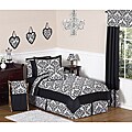 JoJo Designs 'Isabella' Black 3-Piece Full/ Queen Bedding Set