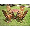 Royal Tahiti 'Gibraltar' 5-piece Outdoor Dining Set