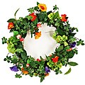 WILDFLOWER WREATH 24''