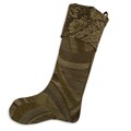 Beth Rust-fiona Stone Lined Trimmed Holiday Stocking