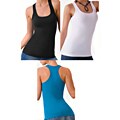 Illusion Microfiber Racerback Tank Top