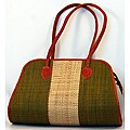 Fair Trade Green Luxury Satchel (Madagascar)