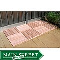 Redwood Deck Squares 16 Square Feet