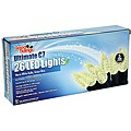 Good Tidings 21604 Light Set LED C7 25 Diamond Cut Warm White Green Wire