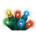 Good Tidings 60152 Light Set LED Nub 30 Multi Green Wire
