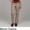 Mokachino Women's Twill Belted Casual Pants