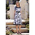 Sweet Innocence Dresses Black/White MaKennzie Floral Dress