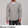 Seven7 Men's Crew Neck Slit Shirt