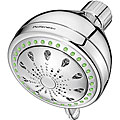 Pollenex by Conair 6-setting Fixed-mount Showerhead with Microban Protection