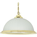 Polished Brass One Light Pendant