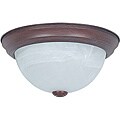 Cobblestone Two Light Flush Mount