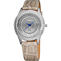 Akribos XXIV Women's Diamond Grey Brilliance Swiss Quartz Strap Watch