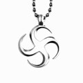 Bico Australia Fine Grade Pewter Gammadion Pendant Necklace