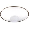 GILT 24K SILVER RIM SALAD BOWL by ARDA GLASSWARE