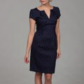 Adrianna Papell Women's Batik Ruched Dress