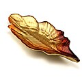 Willow Leaf Trays by Arda Glassware (Set of 2)