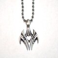 Bico Australia Fine Grade Pewter Reaper Pendant Necklace