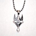 Bico Australia Fine Grade Pewter Benedict Cross Pendant Necklace