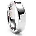 Men's Tungsten Triangular Faceted Edge Ring (6 mm)