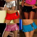 Emaje 7-inch PVC Mini Skirt