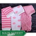 Headbandz 3-piece Pink Leg Warmer Set