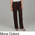 Mary McFadden Women's Twill Stretch Bootcut Pants