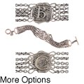 Waxing Poetic Square Initial 5 Chain Bracelet