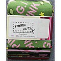 Fabric Cuts in Pink Panther