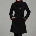 Jessica Simpson Women's Button Closure Scarf Collar Coat FINAL SALE