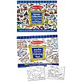 Melissa & Doug Boys Coloring / Sticker Pad Bundle