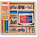 Melissa & Doug Vehicle Stamp Set