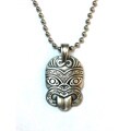 Fine Grade Pewter Tiki Pendant