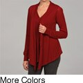 AVA Women's Cashmere Button Front Sweater FINAL SALE