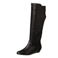 Steven by Steve Madden Women's 'Iden' Black Wedge Boots