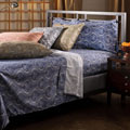 Harbour Paisley Microfiber Sheet Set