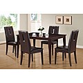 Cappuccino Veneer Wood Dining Table