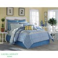 Laura Ashley 'Prescot' Blue/Yellow 2-Piece Twin Duvet Cover Set