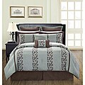 EverRouge Pebbles 12-piece California King-size Bed in a Bag with Sheet Set