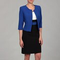 Sandra Darren Women's Two-piece Jacket Dress