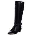 Nine West Women's 'Breyona' Black Leather Boots FINAL SALE