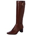 Bandolino Women's 'Adelaise' Cognac Mid-calf Boots FINAL SALE