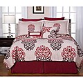 Cherry Blossom 8-piece Cal King-size Comforter Set