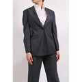Ferrecci Women's Charcoal Two-piece Suit