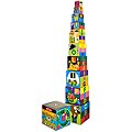 Melissa & Doug Alphabet Nesting and Stacking Blocks