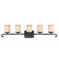 Triarch International Granada Blacksmith Bronze 5-light Bathroom Fixture