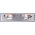 Triarch International Halogen Brushed Steel 2-light Bathroom Fixture