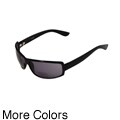 Hot Optix Men's Sport Wrap Plastic Tinted Reading Glasses