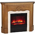 Real Flame Oak Scott Shell Indoor Electric Fireplace