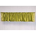 Olive Green Sari Fabric Decorative Valances (India) (Pack of 2)