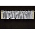 Grey Sari Fabric Decorative Valances (India) (Pack of 2)